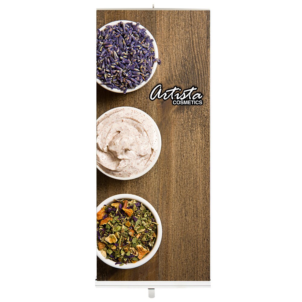 Portable Roll Up Banner Stand — Graphic Package / 33.5 in